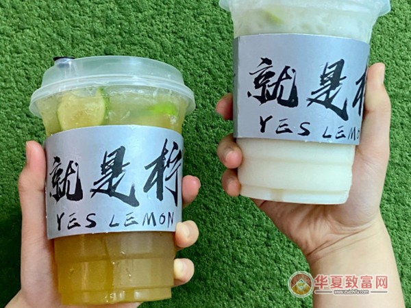 就是柠手打柠檬茶加盟